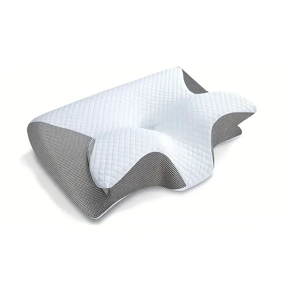 Almohada Cervical Viscoelástica Ergonómica | Alivio Dolor de Cuello y Cervicales al Dormir