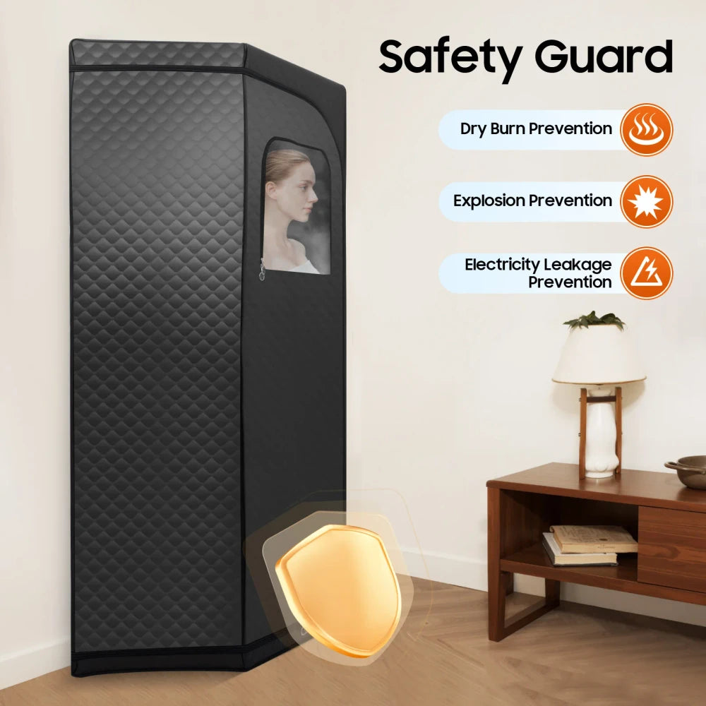 Sauna Portátil de Vapor para Casa | Detox, Pérdida de Peso y Relajación Muscular Profunda