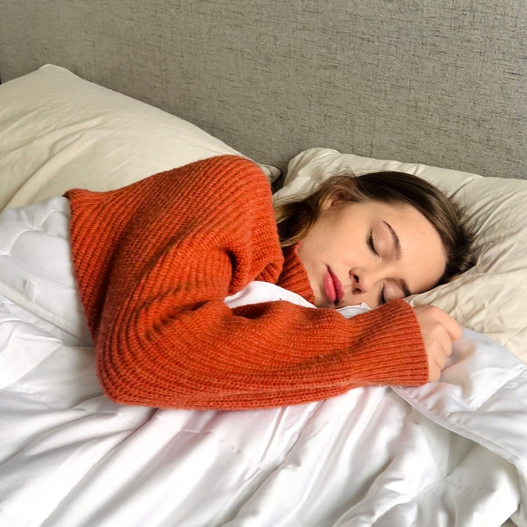 Manta ponderada anti-ansiedad 7kg para dormir profundamente