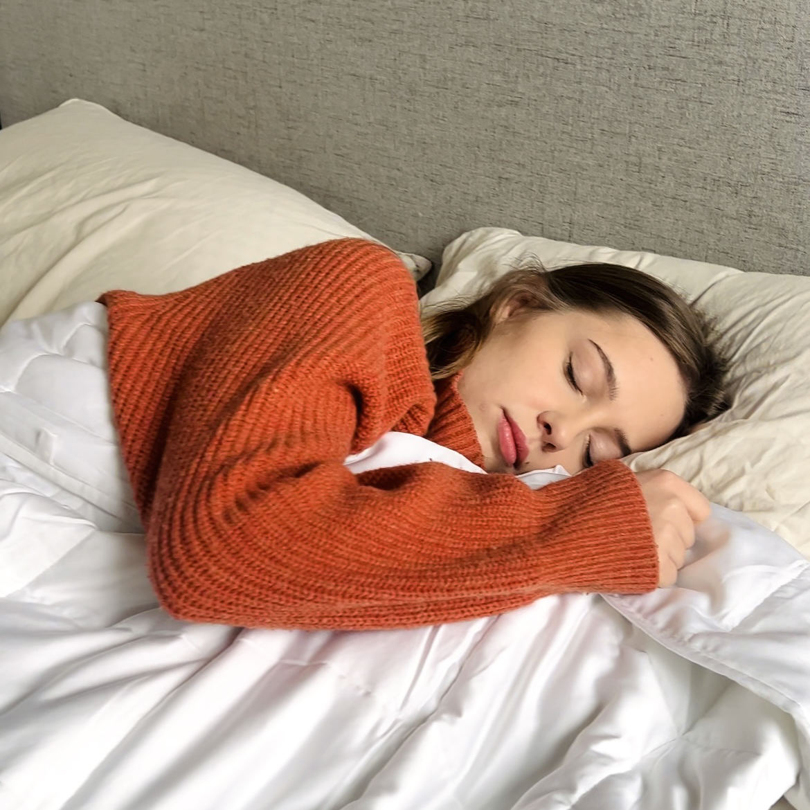 Manta ponderada anti-ansiedad 7kg para dormir profundamente